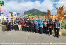 Meriah, Kunjung Lapang Perlombaan Desa dan Kelurahan Provinsi Jawa Timur di Desa Gonggang