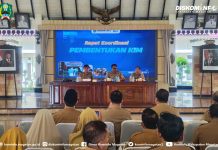 Rakor Pembentukan KIM Sebagai Desiminasi Informasi Bagi Masyarakat.