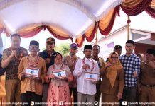 Bedah Rumah di Desa Dadi Resmi Diserahkan ke Pak Gudel