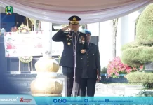 Bupati Magetan Hadiri Upacara Peringatan Hari Bahayangkara ke-79