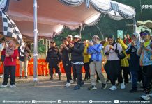 Forkopimda Magetan Jalan Bersama menuju Tratasan