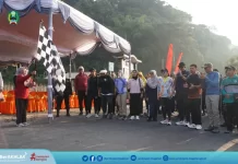 Jalan Sehat dan hiking Sinergitas Forkopimda