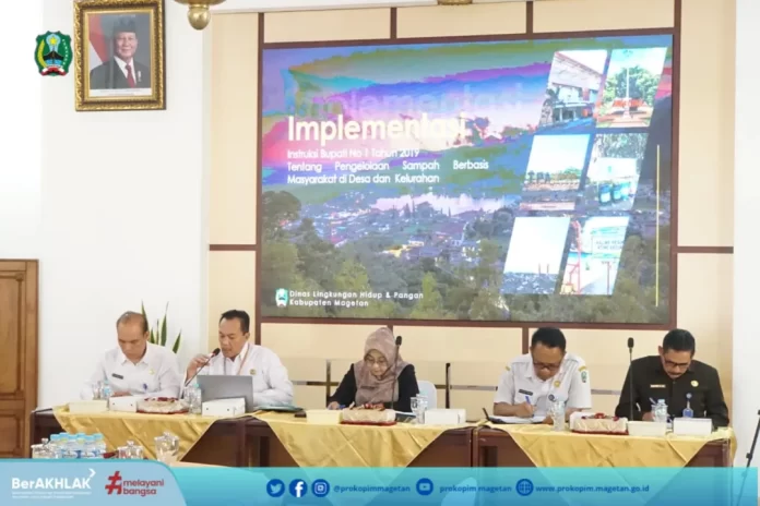 Magetan Genjot Pengelolaan Sampah Berbasis Masyarakat Desa