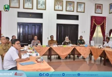 Rakor Pengendalian Inflasi Daerah Dirangkaikan dengan Pembahasan Evaluasi Dukungan Pemerintah Daerah Dalam Program 3 Juta Rumah