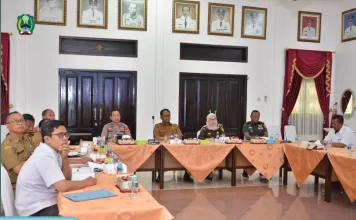 Rakor Pengendalian Inflasi Daerah Dirangkaikan dengan Pembahasan Evaluasi Dukungan Pemerintah Daerah Dalam Program 3 Juta Rumah
