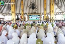 Ratusan Jamaah Padati Pengajian “Eleng-Elengo Tombone Ati” di Pendopo Surya Graha – Dinas Komunikasi dan Informatika Kab. Magetan