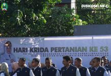 UPACARA PERINGATAN HARI KRIDA PERTANIAN KE-53 DI DINAS TPHP KABUPATEN MAGETAN – Dinas Komunikasi dan Informatika Kab. Magetan