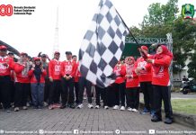 Antusias Ribuan Peserta Jalan Sehat HUT ke-80 RI, Padati Jalan Protokol Kabupaten