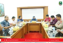 Audiensi Bupati dan Pengurus PBVSI Magetan
