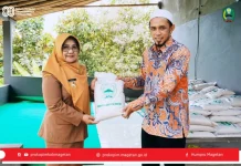 Bupati Magetan Serahkan Bantuan Beras ke Ponpes Al Ikhlash dan Panti Asuhan Maranatha