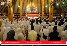 Dzikir dan Doa Kemerdekaan Bersama JATMAN, Pemda, NU, TNI, dan Polri di Kabupaten Magetan