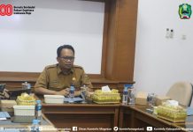 Magetan Ikuti Rakor Pengendalian Inflasi, Percepatan Pembangunan Pertumbuhan Ekonomi, Program 3 Juta Rumah dan Pembentukan Tim Tanggap Insiden Siber secara Daring