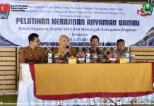 Magetan Miliki Potensi Unggulan, Kerajinan Bambu, Peluang Ekspor Keluar Negeri