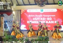 Peringati HUT Ke 80 RI, Pemkab Magetan Gelar Malam Resepsi Kenegaraan