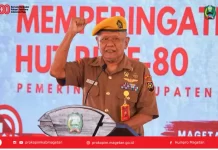 Sambut Hut Ri, Pemerintah Kabupaten Magetan Gelar Ramah Tamah Bersama Perintis Kemerdekaan