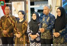 Suasana Haru Iringi Pisah Sambut Komandan Secata Rindam V/ Brawijaya Dan Ketua Pengadilan Agama Magetan