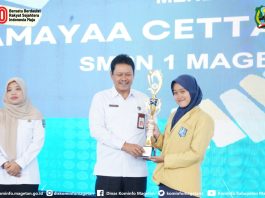 Suka, Cita dan Rasa Bangga Siswa Warnai, Penyerahan Hadiah Kejuaraan O2SN, FLS2N, dan OSN Kab. Magetan Tahun 2025
