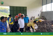 Wakil Bupati Magetan Meninjau TPS Puntukdoro