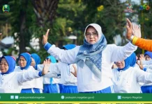 1300 Lansia Padati Alun-alun Magetan, Ikuti Terapi Sehat Ling Tien Kung
