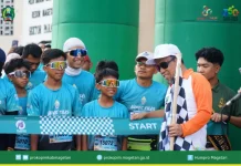 NTRF 2025 Meriah, Ribuan Pelari Warnai Semangat Hari Jadi Magetan ke-350