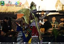 Tampilan Tari Kajari Meriahkan Resepsi Hari Jadi Kabupaten Magetan