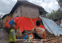 BPBD Magetan Laksanakan Koordinasi Pascabencana Cuaca Ekstrem di Tiga Lokasi