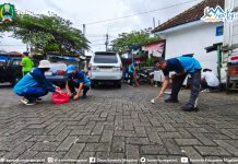 Dukung Gerakan Nasional Indonesia ASRI, ASN Diskominfo Resik-Resik