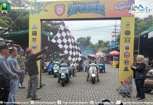 Ratusan Scooteris, Padati GOR Ramaikan Magetan Scooter Kumandang 2026