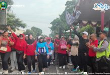 Ratusan Warga Semarakkan Jalan Sehat Paguyuban Pengusaha Gorang-Gareng