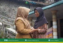 Wujud Kepedulian, Bupati Magetan Jenguk Korban Kecelakaan Kerja, Tekankan Pentingnya Jaminan Keselamatan Kerja