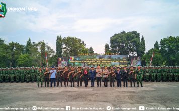 814 Casis Ikuti Pembukaan Pendidikan Tamtama Gelombang I TA 2026 di Secata Rindam V/Brawijaya