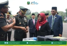 Bupati Magetan Hadiri Upacara Pembukaan Pendidikan Pertama Tamtama Infanteri TNI AD