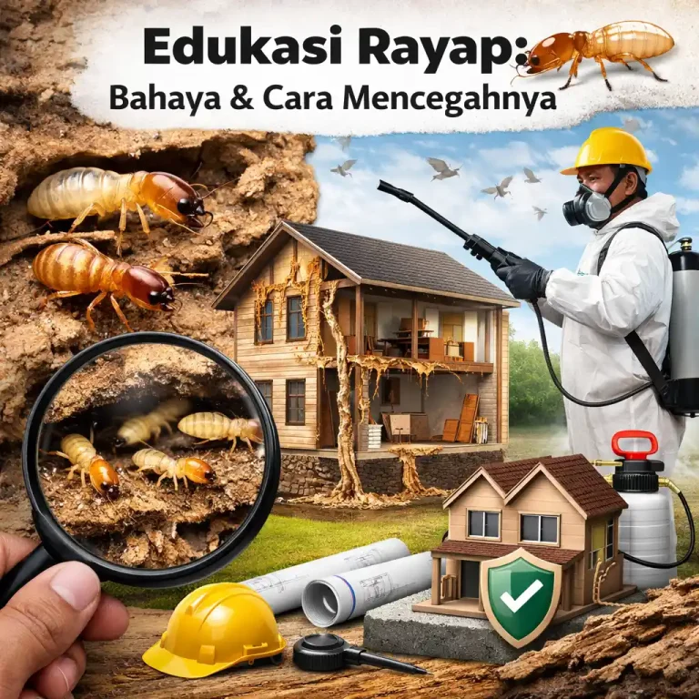 Kenali Bahaya Rayap dan Cara Mencegahnya di Rumah