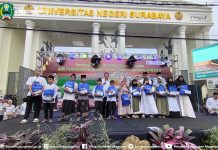 Perkuat Sinergi, Bersinergi Pemkab Magetan dan UNESA Kampus 5 Bagikan 5.000 Paket Takjil
