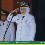 Hari Otonomi Daerah 2026, Bupati Magetan Sampaikan Pesan Mendagri dan Serahkan Penghargaan ZI