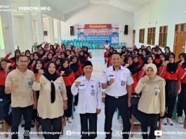 Bantu Sosialisasikan Pengendalian Penggunaan Gadget di Sekolah, Diskominfo Hadir di SMKN 1 Magetan