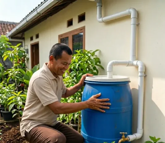 Cara Membuat Penampungan Air Sederhana di Rumah