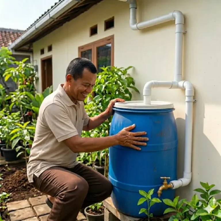 Cara Membuat Penampungan Air Sederhana di Rumah