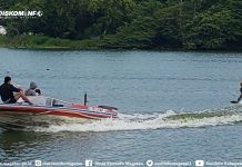 Cerita Dari Papan Kayu ke Medali, Rudy Hidupkan Kembali Ski Air Magetan