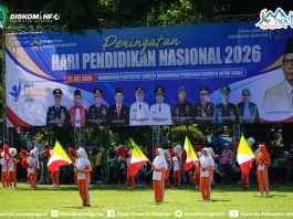 Persiapkan Secara Maksimal, Guru Siswa Gladi Tari Massal Hardiknas 2026 di Terik Cuaca