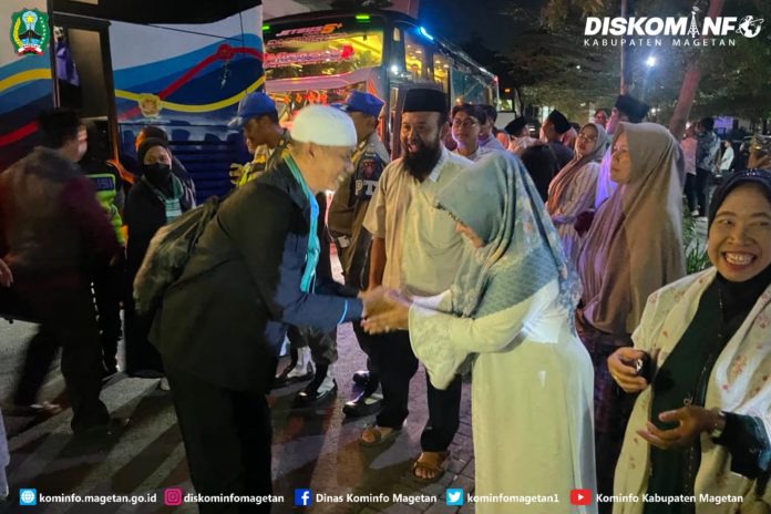 Jamaah Haji Kloter 20 Tiba Di Bumi Mageti – Dinas
