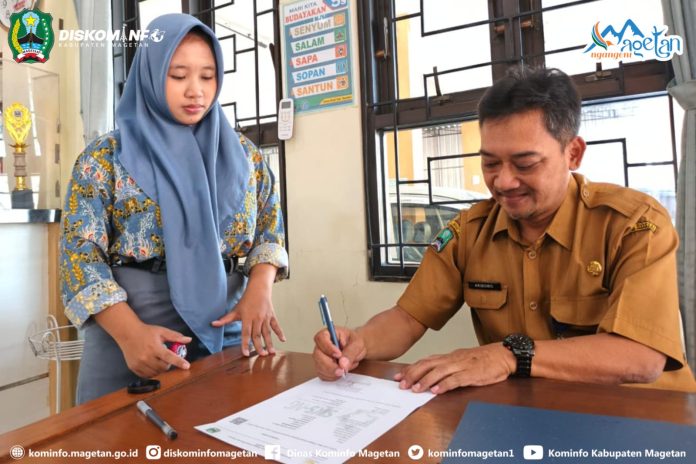 Masa PPDB Sekolah, Dinsos Magetan Layani Puluhan Permintaan Surat Keterangan