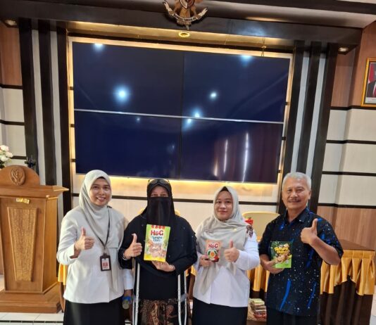 Owner Keripik Tempe H&G Jadi Motivator dan Inspirator bagi 50 UMKM Pemula Pengguna Izin PIRT