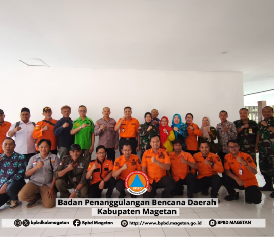 BPBD Kabupaten Magetan Gelar Rapat Penyusunan Pedoman Penanganan Karhutla Perkuat Sinergi Lintas Sektor