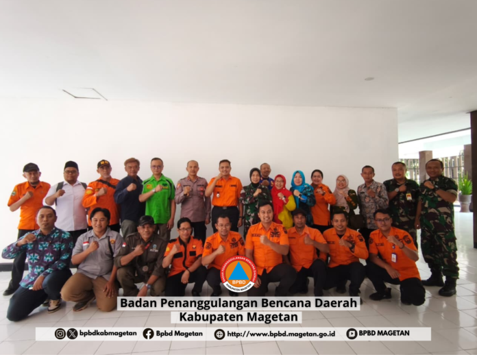 BPBD Kabupaten Magetan Gelar Rapat Penyusunan Pedoman Penanganan Karhutla Perkuat