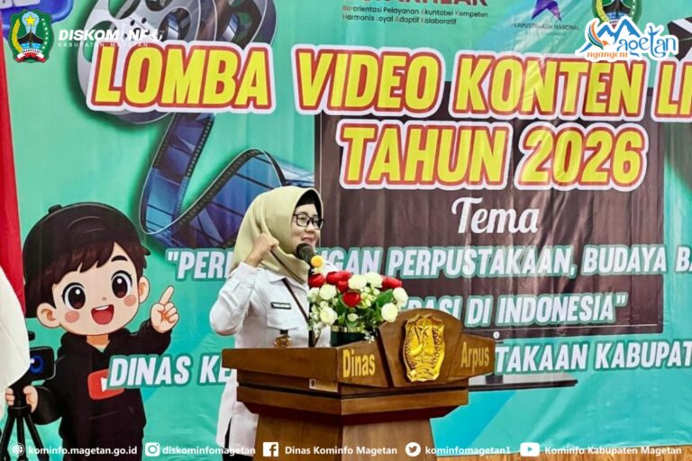 Gebrakan Kreatif! Puluhan Pelajar Magetan Adu Bakat di Lomba Video Literasi, Demi Masa Depan Budaya Baca!