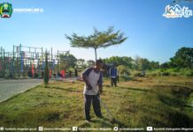 Keren! Semangat Gotong Royong Hidup di Magetan, Plaza Ndoyo Disulap Jadi Makin Asri!