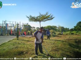 Keren! Semangat Gotong Royong Hidup di Magetan, Plaza Ndoyo Disulap Jadi Makin Asri!