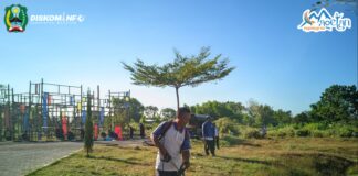 Keren! Semangat Gotong Royong Hidup di Magetan, Plaza Ndoyo Disulap Jadi Makin Asri!