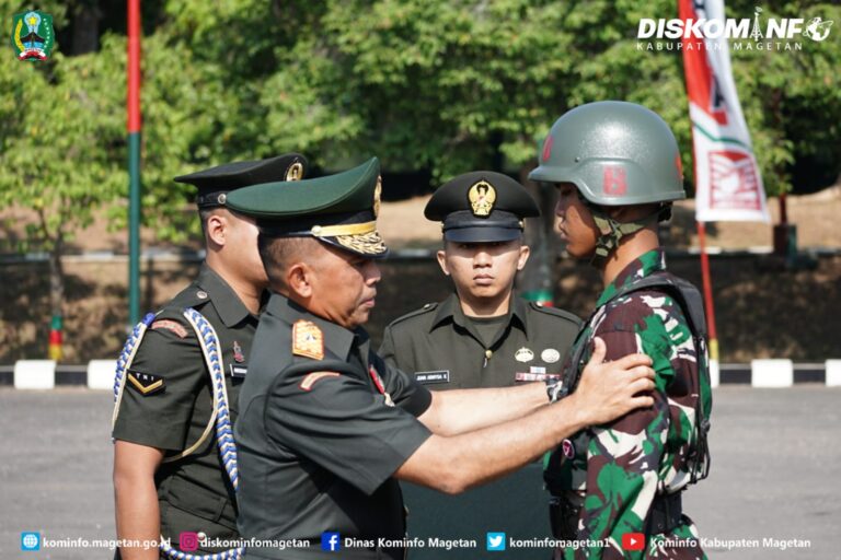 Upacara Pembukaan Pendidikan Pertama Tamtama Infanteri TNI AD Gelombang II TA 2026 – Dinas Komunikasi dan Informatika Kab. Magetan
